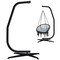 Best Choice Products Metal Hanging Hammock C-Stand for Chair/ Weather-Resistant Finish, Offset Base - Stand Only